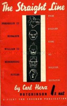 Exilschrift zur deutschen Geschichte vom preußischen Junkerstaat zur Hitler-Diktatur