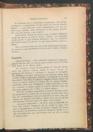 Conciertos