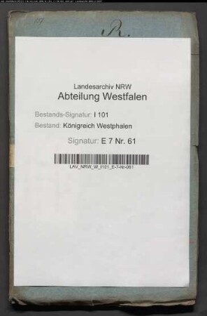 Etats der ständigen Forstreinkünfte