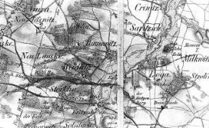 Neschwitz-Weidlitz. Oberreit, Sect. Bautzen, 1844/46