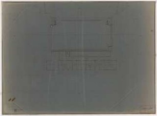 Stadttheater, Krefeld: Grundriss 3. Obergeschoss 1:50