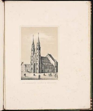 Die Lorenzer Kirche In Nürnberg. - Sankt Lorenz, Nürnberg