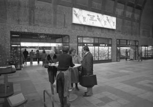 Karlsruher Hauptbahnhof. Renovierung der Empfangshalle