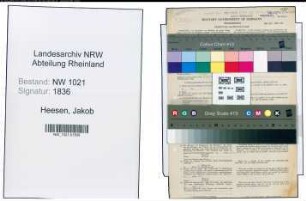 Entnazifizierung Jakob Heesen , geb. 19.12.1885 (Webmeister)