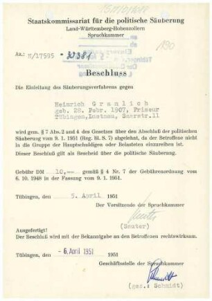 Gramlich, Heinrich