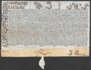 Litterae executoriales des Johann Philipp Anton Franz von Franckenstein (vgl. GLA 42 Nr. 287).