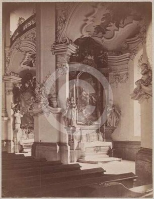 Seitenkapellen der Klosterkirche Grüssau nach SO