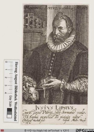 Bildnis Justus Lipsius (eig. Joest Lips)