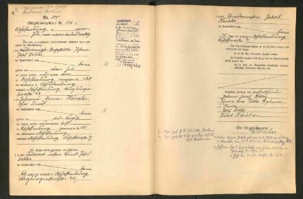 Standesamtsbuch der Stadt Aschaffenburg: Eheschließungen 252/1930 - 130/1931