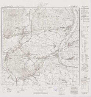 3150 Oderberg, Topographische Karte 1:25000 (4cm - Karte)