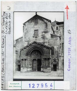 Arles: St. Trophime, Westfassade