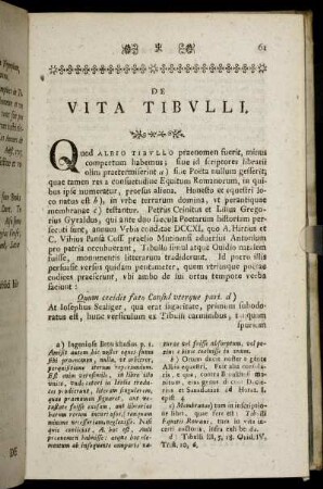 De Vita Tibulli.