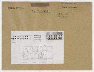 Arbeiterwohnhausbau. unbekannt