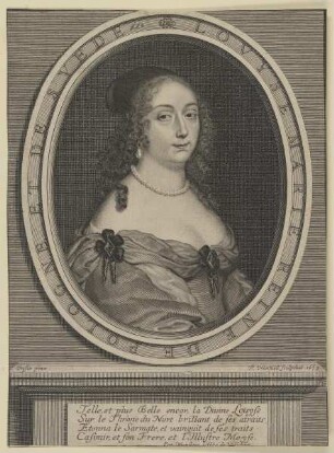 Bildnis der Lovyse Marie de Pologne et de Svede