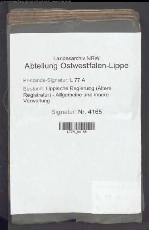 Dorfschaft Augustdorf ./. Dorfschaft Haustenbeck wegen Anspruch auf einen Teil der Senne