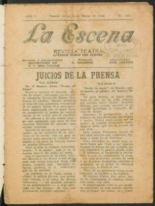 Juicios de la prensa