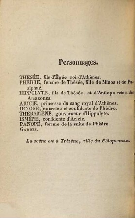 Phèdre : tragédie en vers et en cinq actes