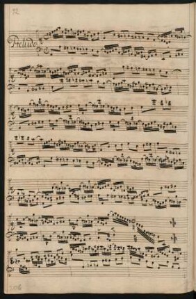 Präludien und Fugen; cemb; a-Moll; BWV 889