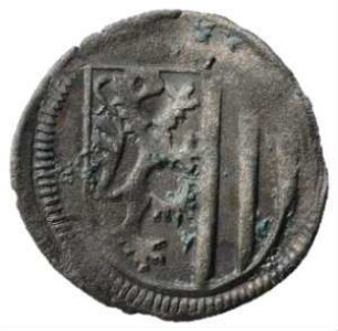 Münze, Pfennig, Pfennig (einseitig), 1475 - 1482