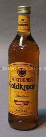 Wilthener "Goldkrone", 0,7-Liter-Flasche mit Inhalt