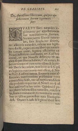 De succeßione liberorum, qui per appellationem suorum legitimati sunt.