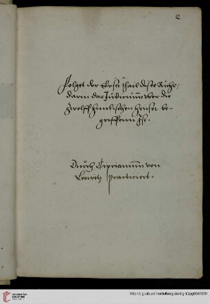 Cyprian Leowitz, Nativität für Marquard Rosenberger