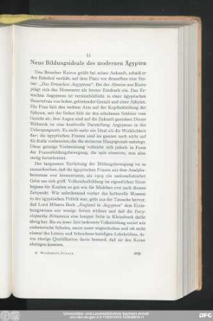 11 Neue Bildungsideale des modernen Ägypten