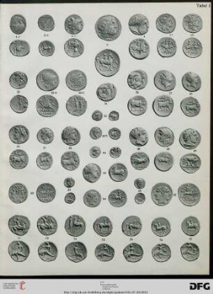 Tafel I-VIII