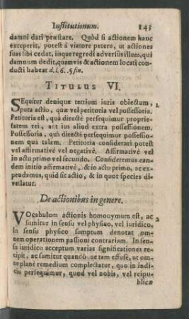 Titulus VI.