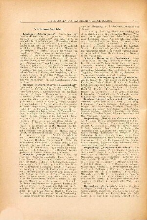 Mitteilungen des Bayerischen Sängerbundes. 1895