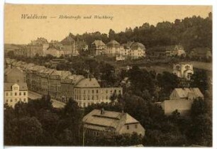 Waldheim. Hohestraße und Wachberg