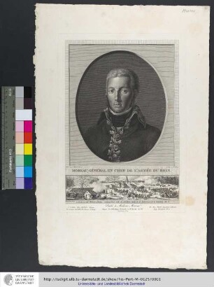 Moreau, Général En Chef De L'Armée Du Rhin