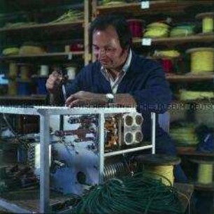 Produktion im Funkwerk Köpenick (Galvanik)