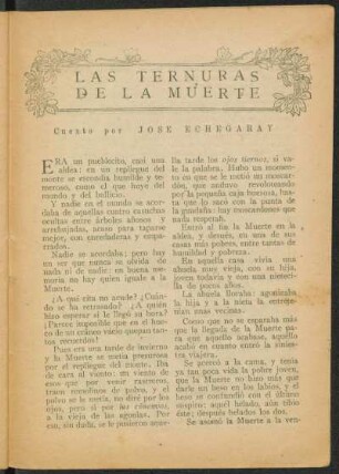 Las ternuaras de la muerte : Cuento