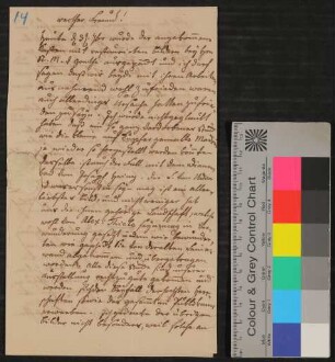 Brief von Heinrich Meyer an Carl Wilhelm Lieber vom 1.10.1827