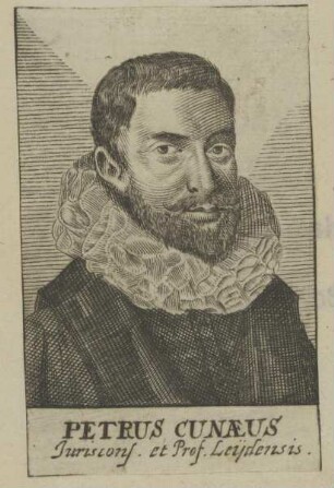 Bildnis des Petrus Cunaeus