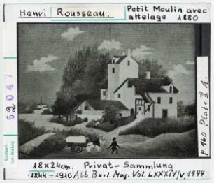 Henri Rousseau: Petit Moulin avec attelage