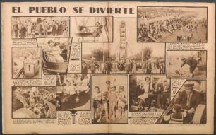 El pueblo se divierte [Fotografías]