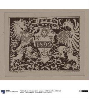 Wir gratuliren 1892