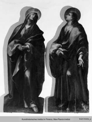 Trauernde Maria und der Evangelist Johannes