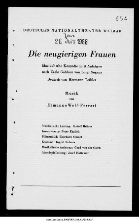 Die neugierigen Frauen