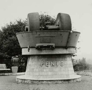 Penig, Denkmal 'Kollergang für Papierstoffaufbereitung'
