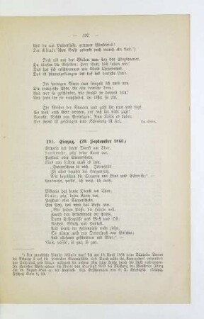 191. Einzug. (20. September 1866.)