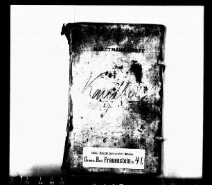 Gerichtshandelsbuch von Hartmannsdorf (bei Frauenstein), Bd. 01