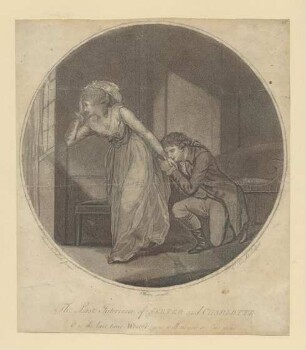 "The Last Interview of Werter and Charlotte". Liebesszene nach gemeinsamer Lektüre des "Ossian"