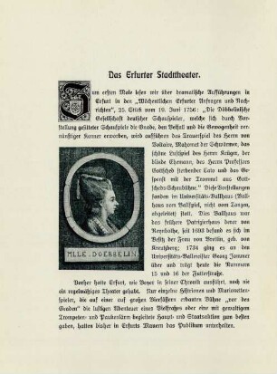 Das Erfurter Stadttheater