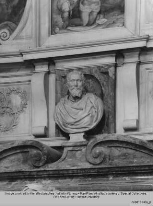 Grabmal des Michelangelo Buonarroti : Büste Michelangelos