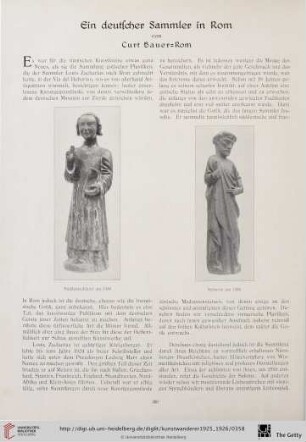 7/8: Ein deutscher Sammler in Rom