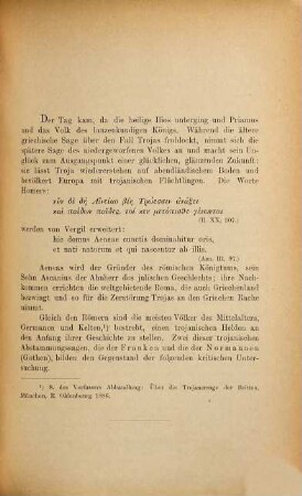 Über die Trojanersagen der Franken und Normannen