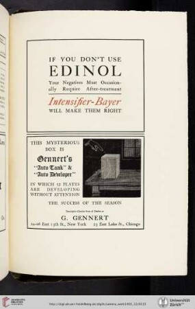[Farbenfabriken of Elberfeld Co., Edinol Developer]